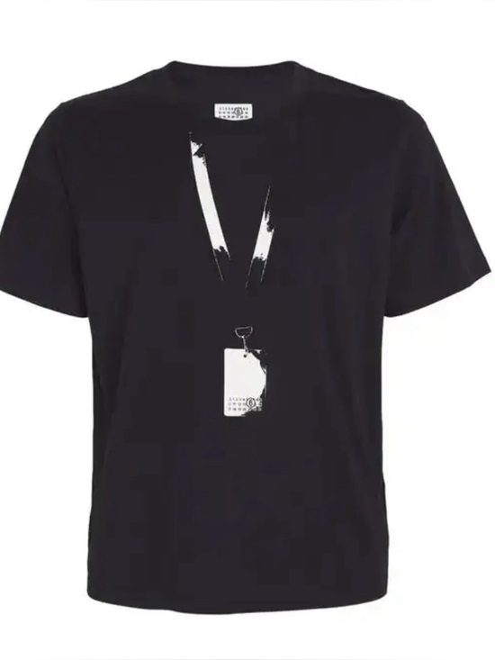 Maison Martin Margiela Other - MM6 Maison Margiela Backstage Pass / Lanyard Graphic T-Shirt
